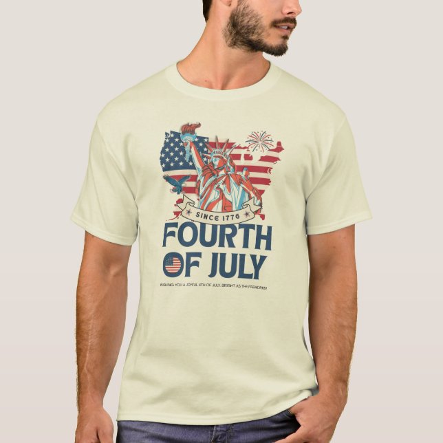 T-shirt Quatre juillet (Devant)