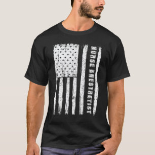 T-shirt Quatre juillet pour hommes infirmier anesthésiste