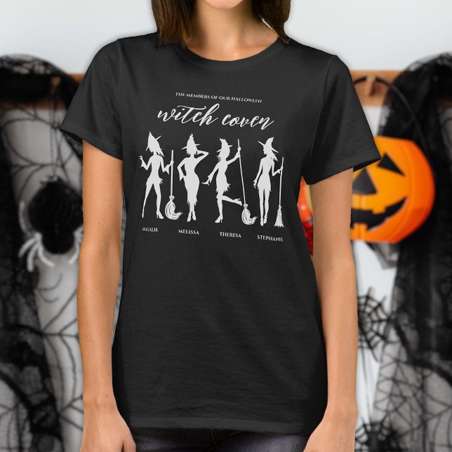 T-shirt Quatre Noms Sorcières Coven amitié Halloween (Créateur téléchargé)