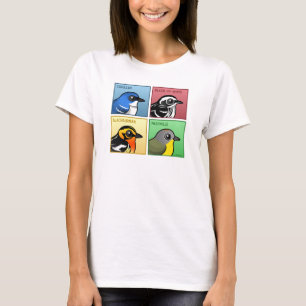 T-shirt Quatre Parulines couleur