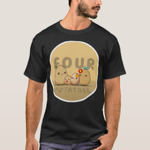 T-shirt quatre pommes de terre