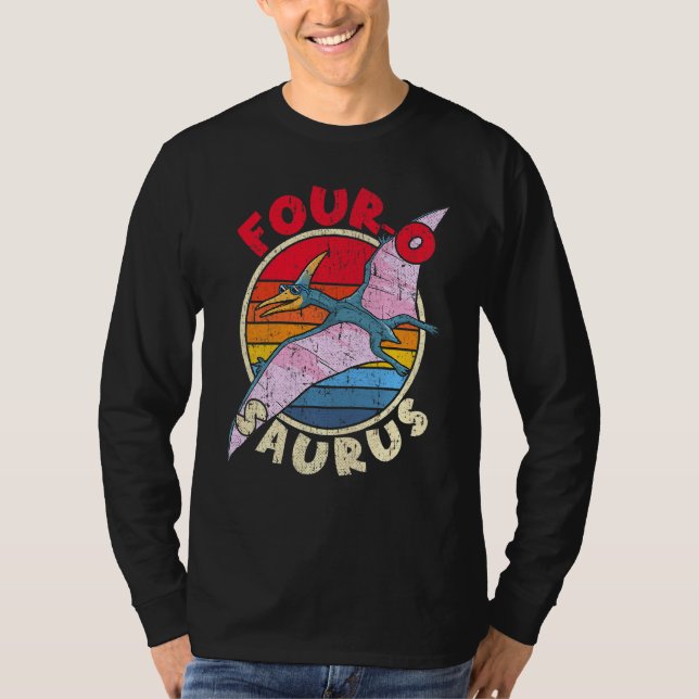 T-shirt Quatre-quarts O Saurus (Devant)