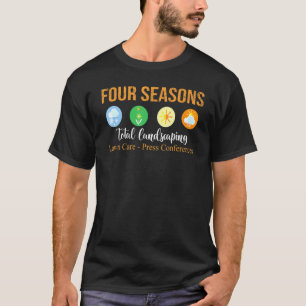 T-shirt Quatre saisons Total Paysage Graphique Unisex Tee 