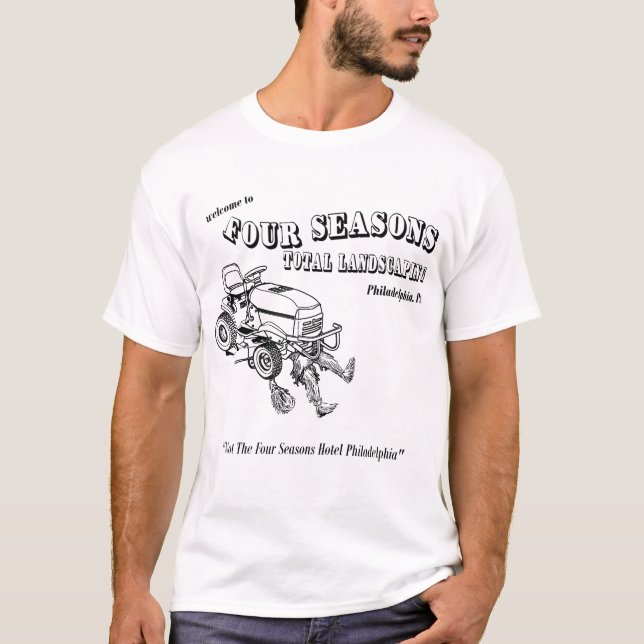 T-shirt quatre saisons total paysager célèbre 2020 (Devant)