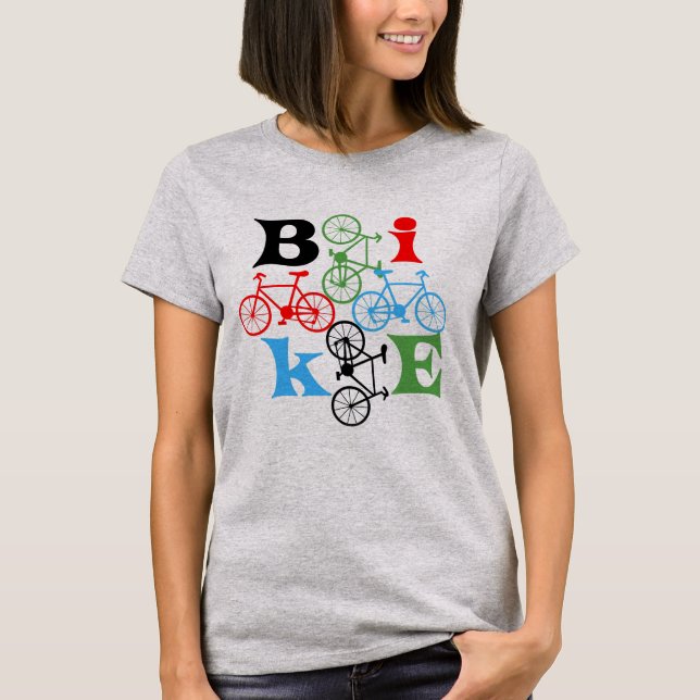 T-shirt Quatre vélos (Devant)