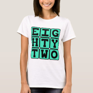 T-shirt Quatre-vingt-deux, Numéro 82