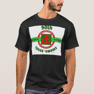 T-shirt quatre-vingt-dixième DIVISION "d'INFANTERIE DURE