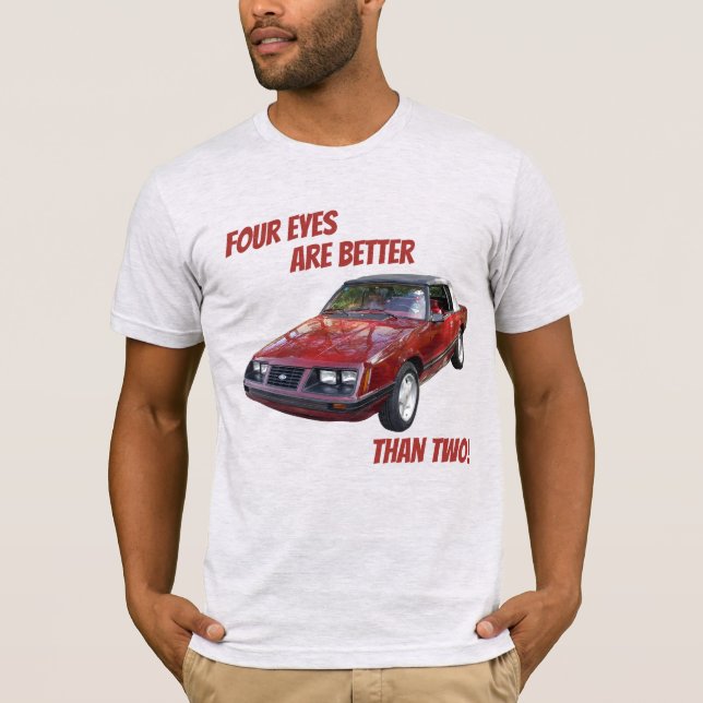 T-shirt quatre yeux Foxbody (Devant)