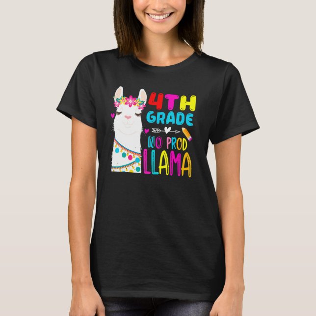 T-shirt Quatrième Équipe Enseignant de 4e année Arc-en-cie (Devant)