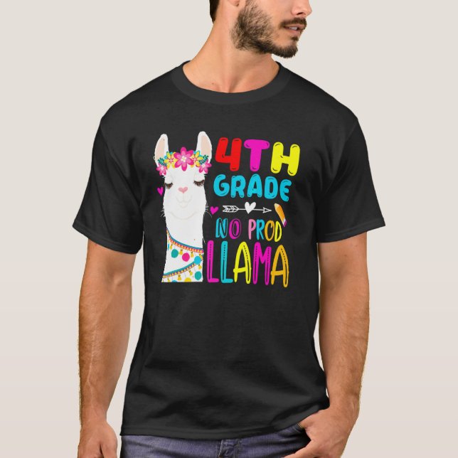 T-shirt Quatrième Équipe Enseignant de 4e année Arc-en-cie (Devant)