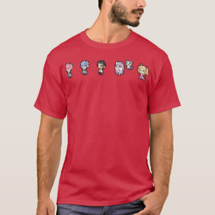 T-shirt Quatuor ReZero Pixel Isekai