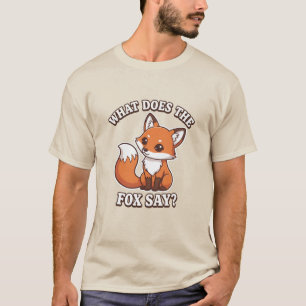 T-shirt Que dit le renard ?