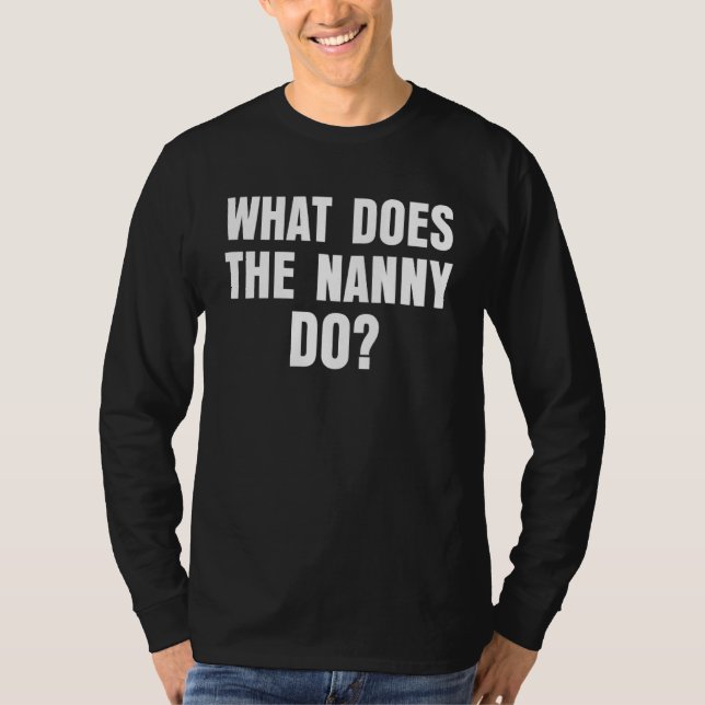 T-shirt Que Fait La Nounou 7 (Devant)