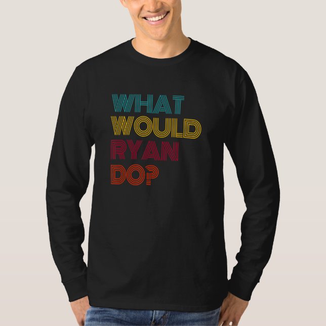 T-shirt Que ferait Ryan Je suis amoureux de Ryan (Devant)