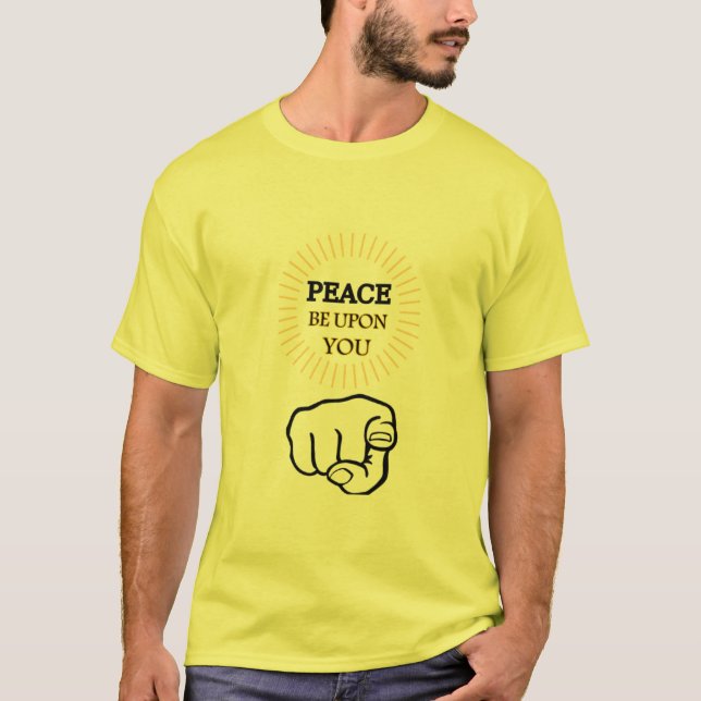 T-shirt Que la paix soit sur toi (Devant)