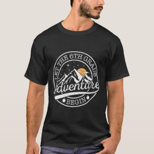 T-shirt Que l'aventure de 6e année commence Rétro Premier