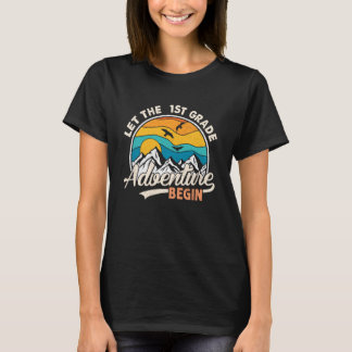 T-shirt Que l'aventure de la 1re année commence Professeur