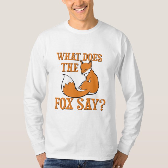 T-shirt Que le Fox indique-t-il ? (Devant)