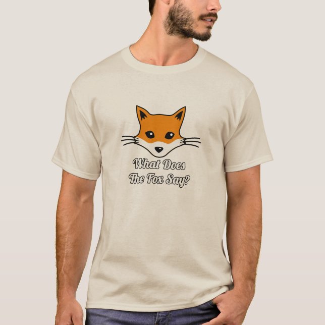T-shirt Que le Fox indique-t-il ? (Devant)