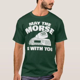 T-shirt Que le Morse soit avec vous pour tous Ham Radio