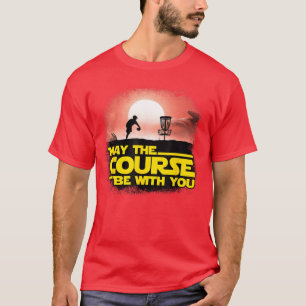T-shirt Que le parcours soit avec vous Cadeaux de golf T-s