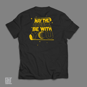 T-shirt Que le parcours soit avec vous Funny Golf
