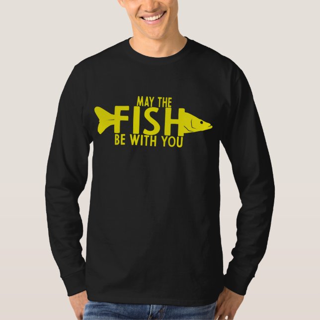 T-shirt Que Le POISSON Soit Avec Vous  (Devant)