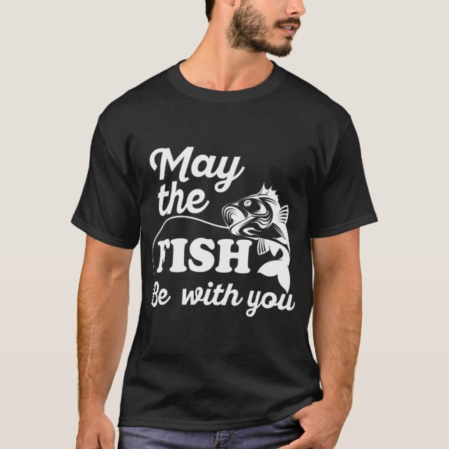 T-shirt Que le poisson soit avec vous (Devant)