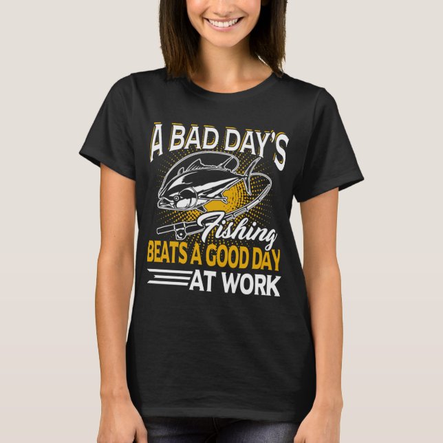 T-shirt Que le poisson soit avec vous drôle de cadeau (Devant)