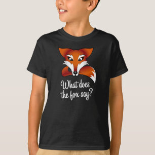 T-shirt Que le renard fait-il disent-ils ?