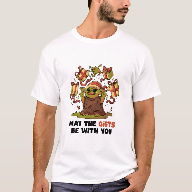 T-shirt Que les Cadeaux Soient Avec Vous (Devant)