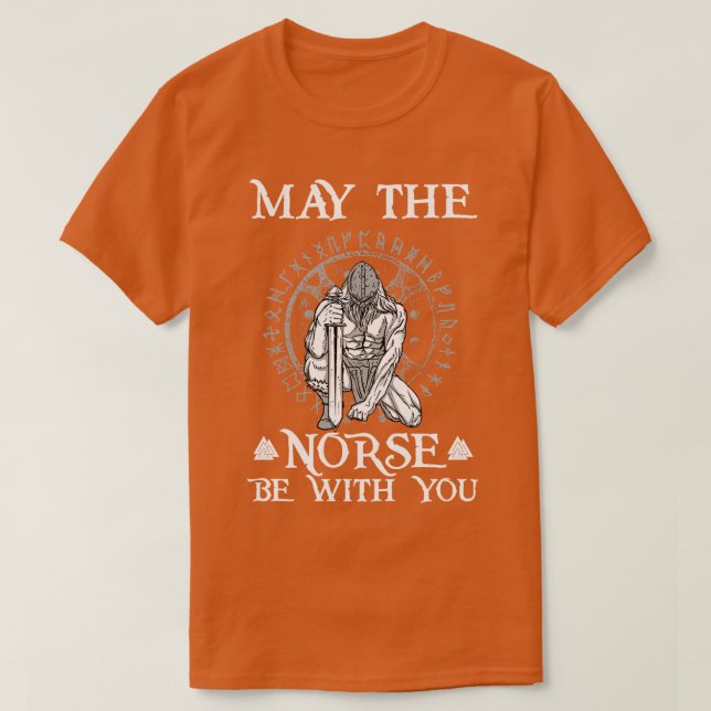 T-shirt Que les Normands soient avec vous 2 (Design devant)