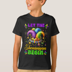 T-shirt Que Les Shenanigans Commencent Mardi Gras Chemises