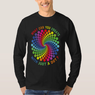 T-shirt Que pouvez-vous créer avec juste Point Arc-en-cie