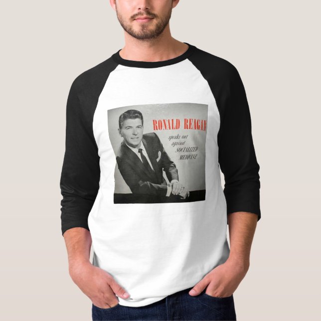 T-shirt Que Reagan ferait-il ? (Devant)