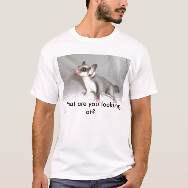 T-shirt Que regardez-vous ? (Devant)