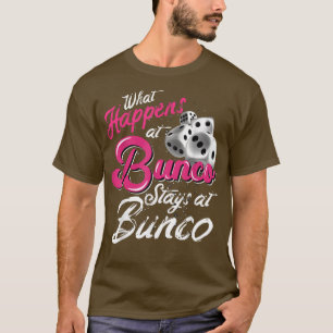 T-shirt Que se passe-t-il chez Bunco Stations chez Bunco F