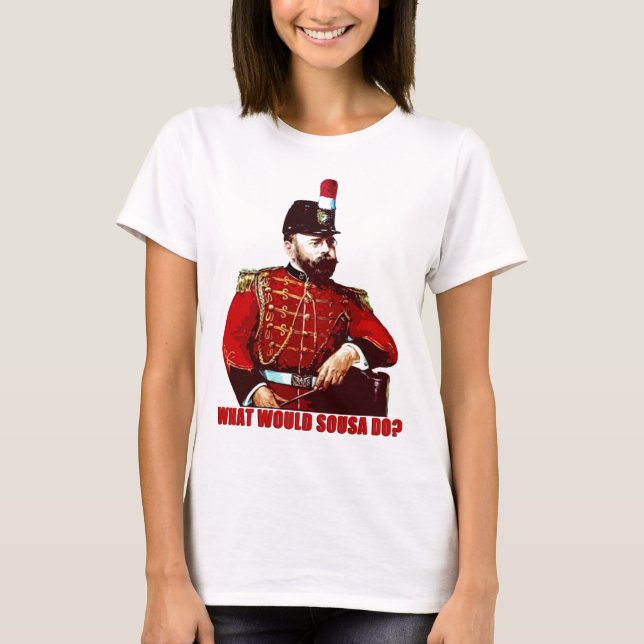 T-shirt Que Sousa ferait-il ? (Devant)