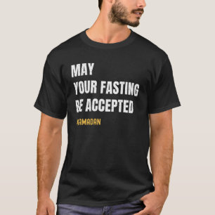 T-shirt Que Votre Jeûne Soit Acceptée Ramadan Kareem Ramad