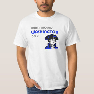 T-shirt Que Washington ferait-il ?