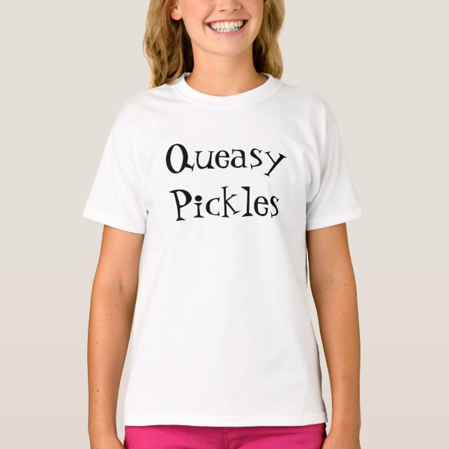 T-shirt Quéasy Pickles (Penny Tee) (Devant)