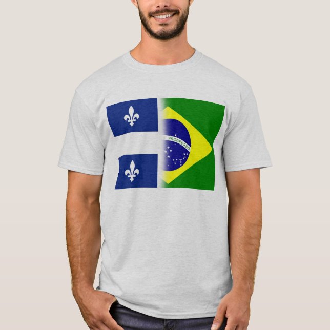 T-shirt Quebec Brésil (Devant)