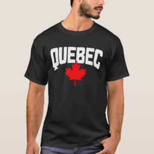 T-shirt Québec Feuille d'érable Canada Fierté canadienne d