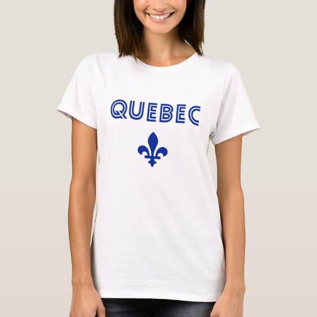 T-shirt Québec Rétro (Devant)