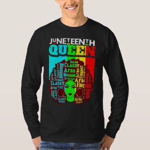 T-shirt Queen Afro Melanin Black Girl Magic