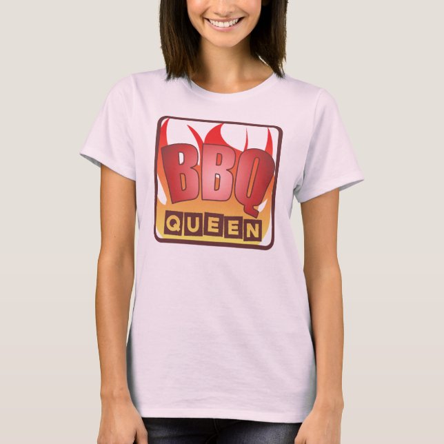 T-shirt Queen barbecue (Devant)