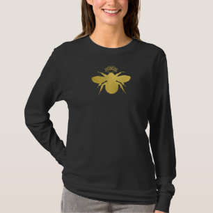 T-shirt Queen Bee Drôle Mignonne Bumblebebe Avec Couronne