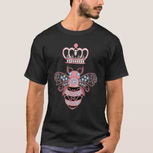 T-shirt Queen Bee Hommes Femmes Hommes Filles Hive Apicult