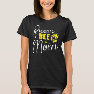 T-shirt Queen Bee Maman Mère Beehik Honeycomb Stingless Ho