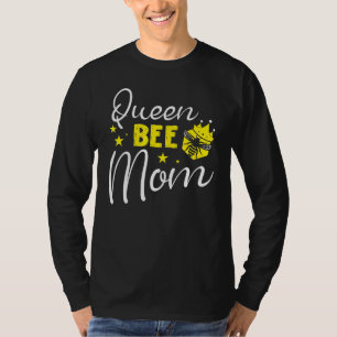 T-shirt Queen Bee Maman Mère Beehik Honeycomb Stingless Ho